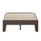 Merrick Lane Eduardo Platform Bed Frame, Solid Wood Platform Bed Frame With Slatted Support, No Box Spring Needed